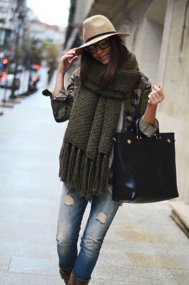 How To Style Oversized Scarves For Women: Trend Is Back 2023