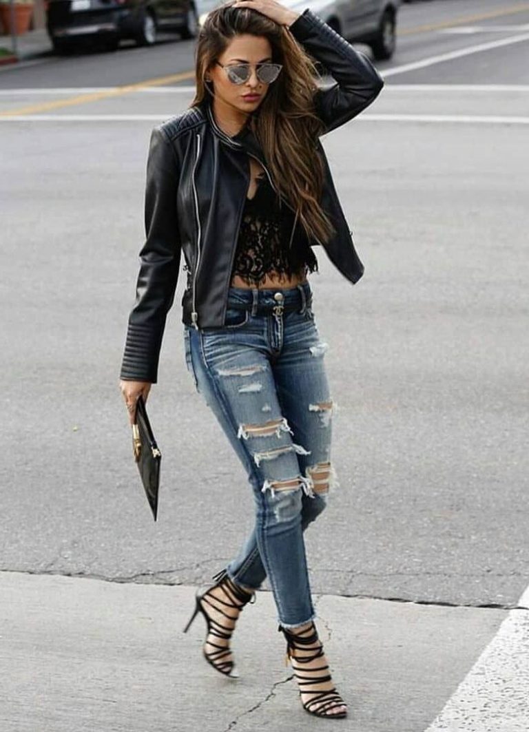 best ripped jeans women's