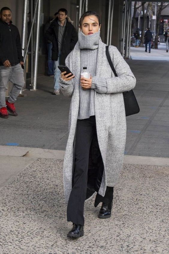 33 Grey Coats For Women: Best Outfits To Try This Fall 2022