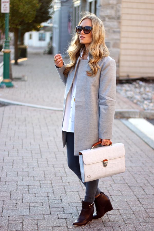 33 Grey Coats For Women: Best Outfits To Try This Fall 2022