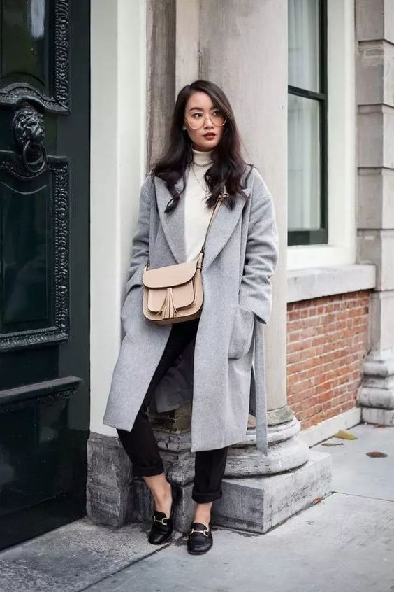 Grey Coats For Women: Best Outfits To Try This Fall 2023 - LadyFashioniser.com