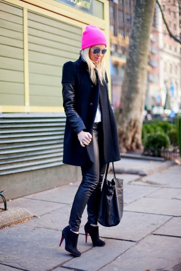 How To Style Black Leather Pants For Women 2022