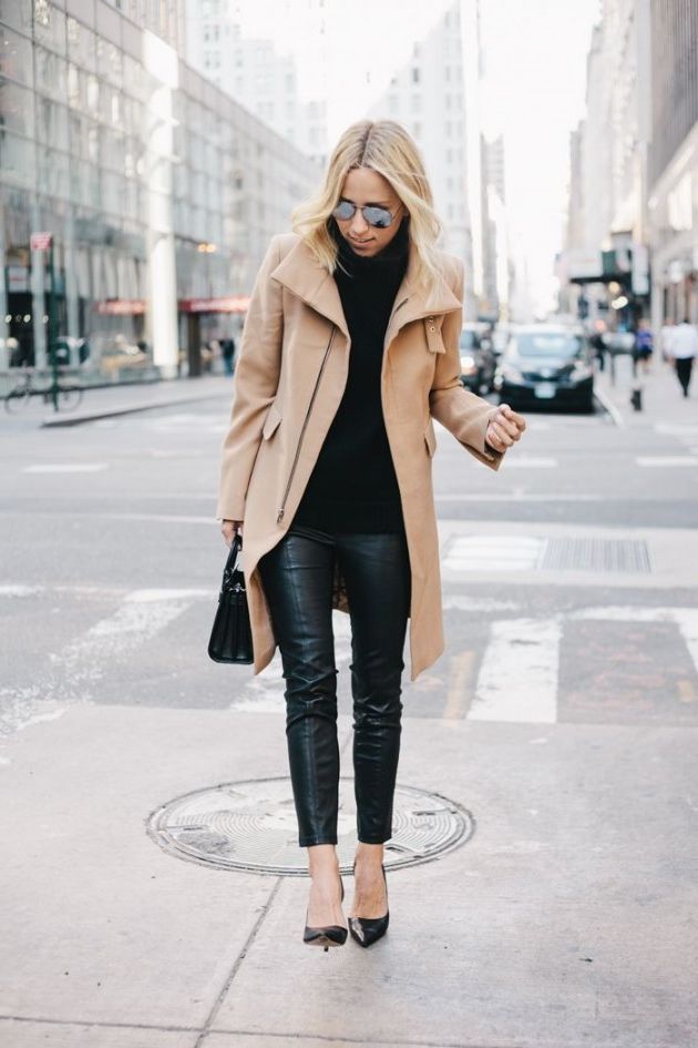 How To Style Black Leather Pants For Women 2023