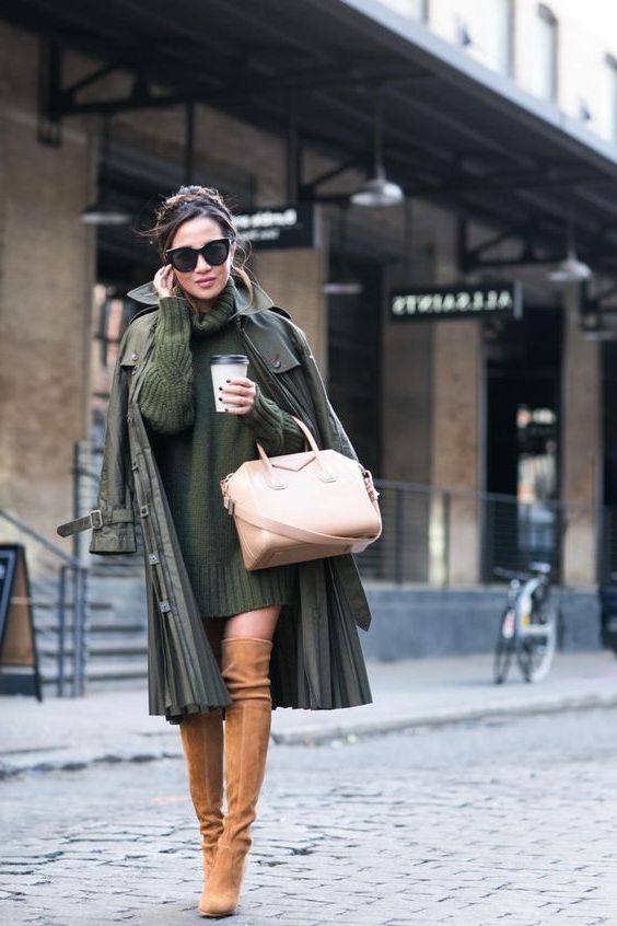 34 Sweater Dress Outfit Ideas That Are Still Trendy 2023