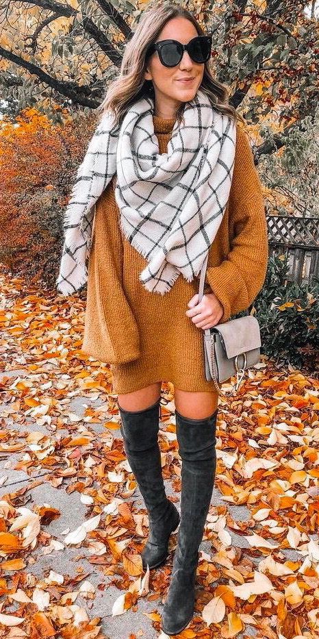 34 Sweater Dress Outfit Ideas That Are Still Trendy 2023