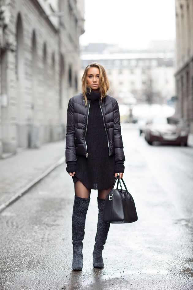 34 Sweater Dress Outfit Ideas That Are Still Trendy 2023