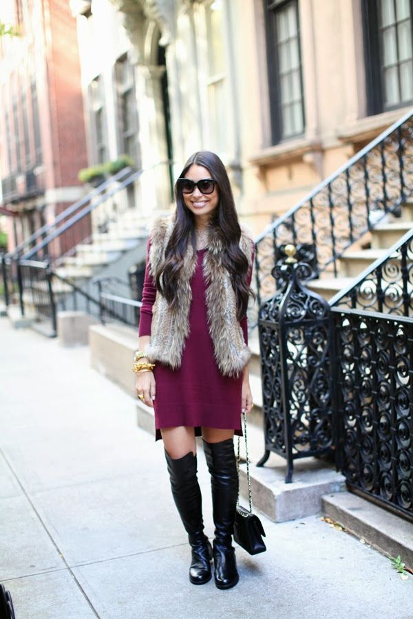 34 Sweater Dress Outfit Ideas That Are Still Trendy 2023