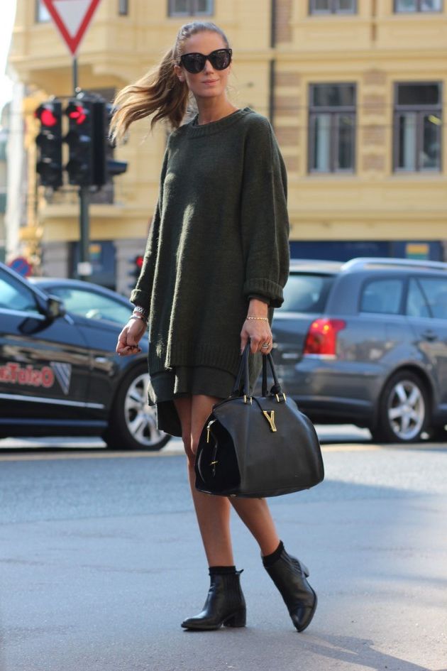 34 Sweater Dress Outfit Ideas That Are Still Trendy 2023