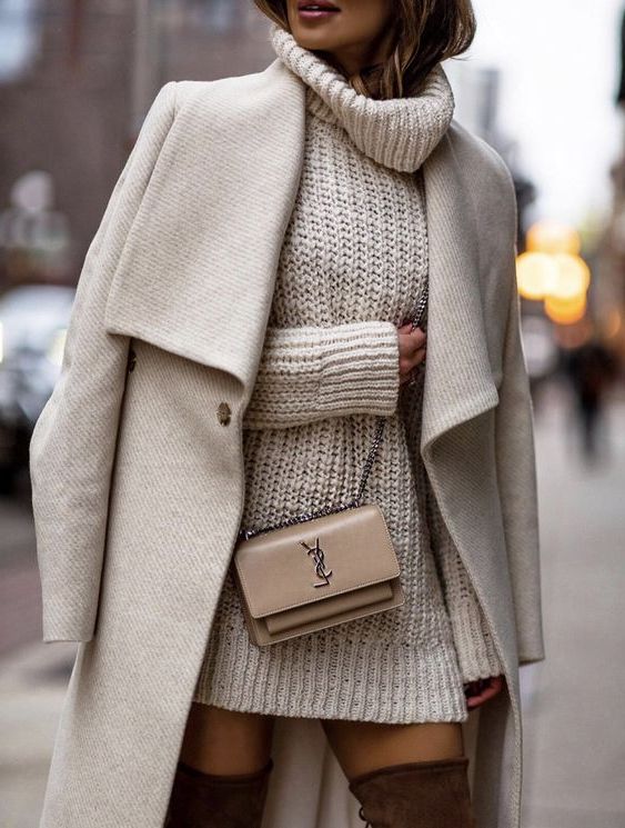 34 Sweater Dress Outfit Ideas That Are Still Trendy 2023