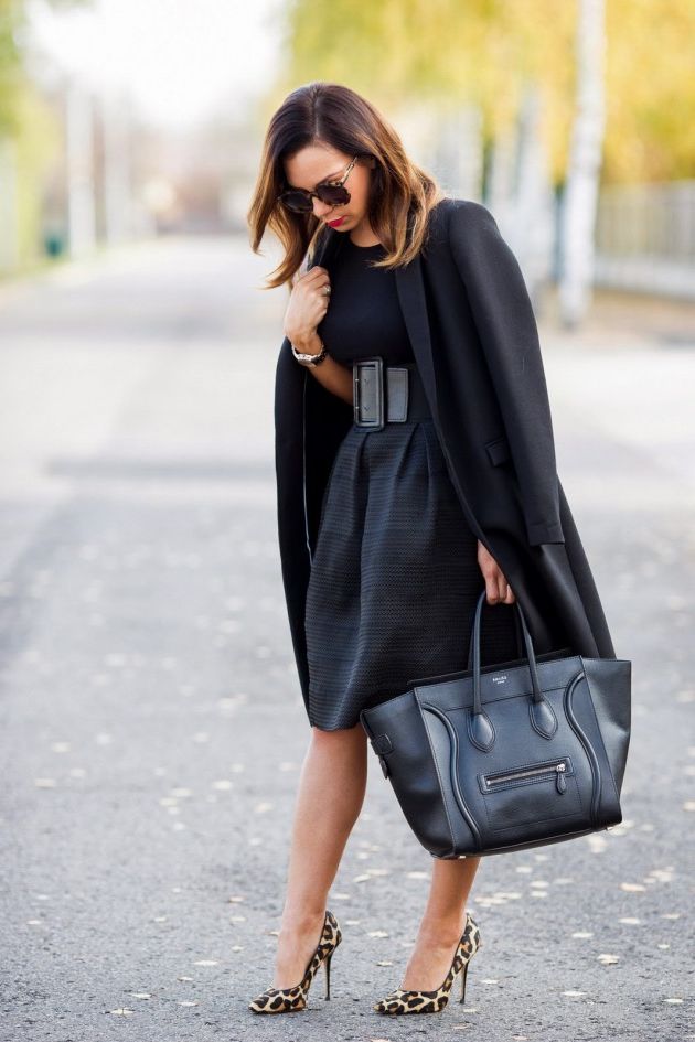 Nice hot sale black coats