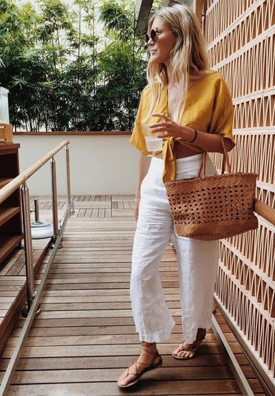 White Pants For Women Best Summer Looks 2023