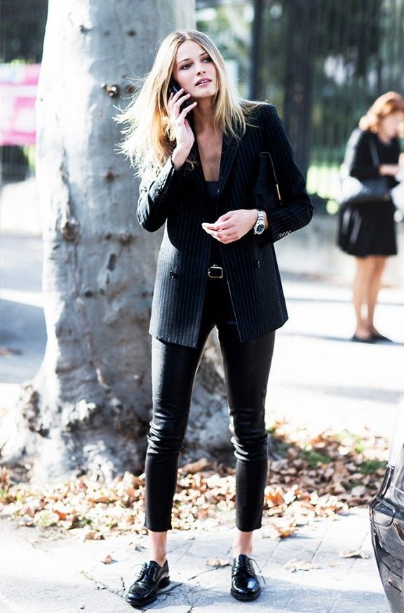 black oxford shoes outfit