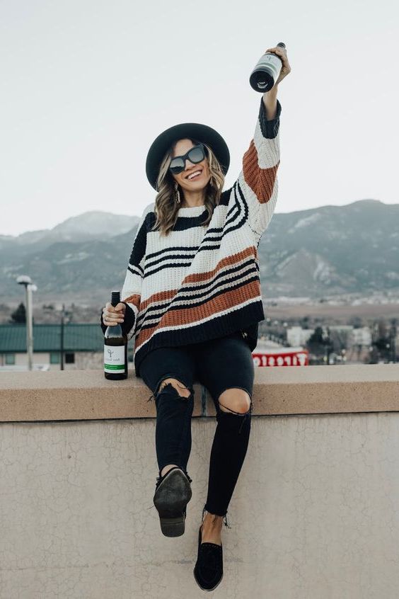 Trendy on sale oversized sweaters