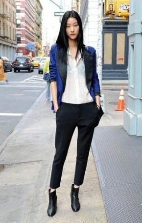 ankle booties with dress pants