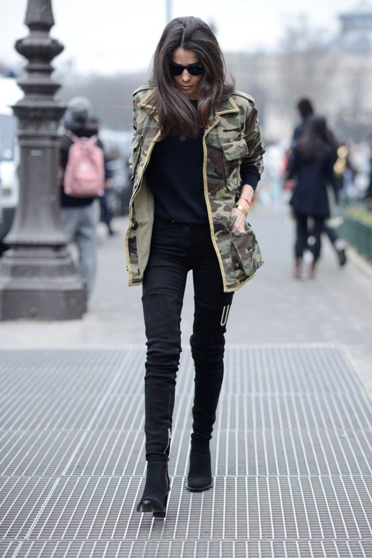 How To Wear Utilitarian Cargo Jackets For Women 2023