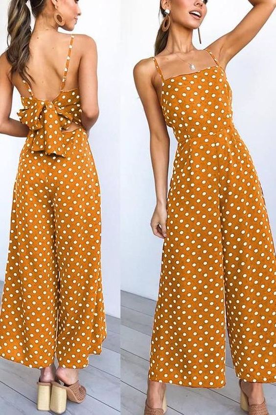 dark yellow jumpsuit