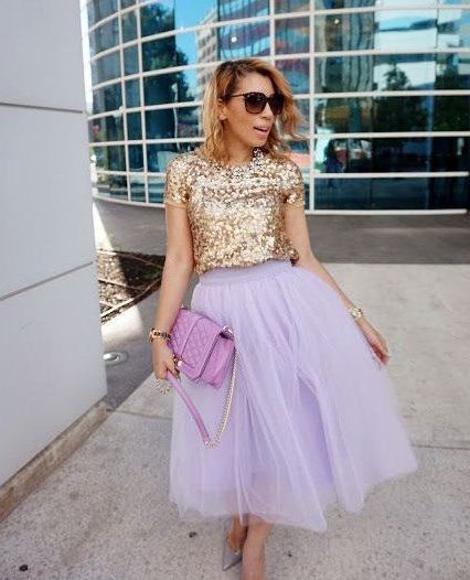 Noa Noa Tulle Skirt pink elegant Fashion Skirts Tulle Skirts 