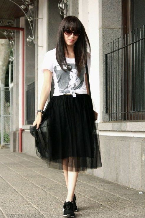 t shirts to wear with skirts