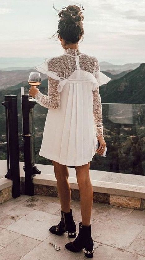 Comment porter des robes blanches : Simple Style Guide For LWD 2021