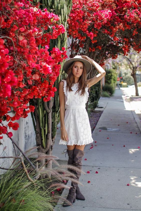 Cómo llevar vestidos blancos: Guía de estilo simple para LWD 2021