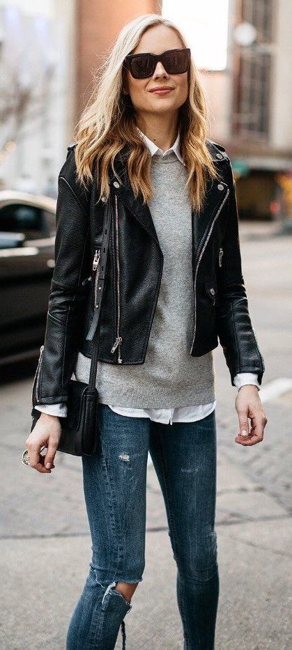 How To Wear Leather Jackets 2023