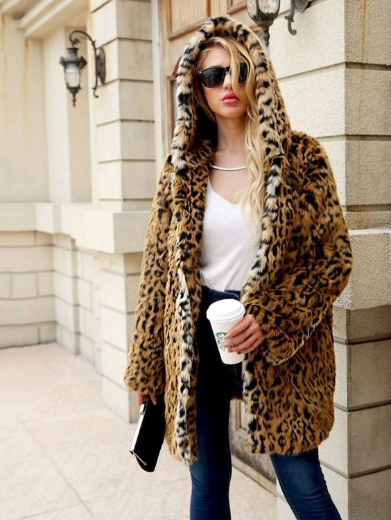 Leopard Coats For Ladies: Wild Outerwear For Winter 2023