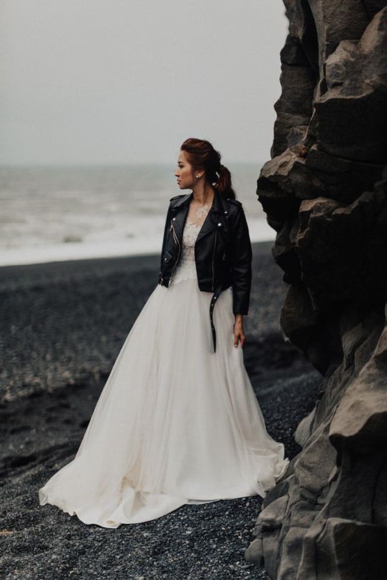 wedding-gown-with-leather-jacket-wedding