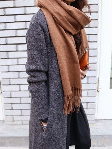 Cozy Oversized Scarves For Winter 2023