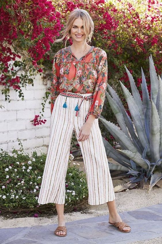 21 Amazing Outfits With Wide Leg Pants For Women 2023