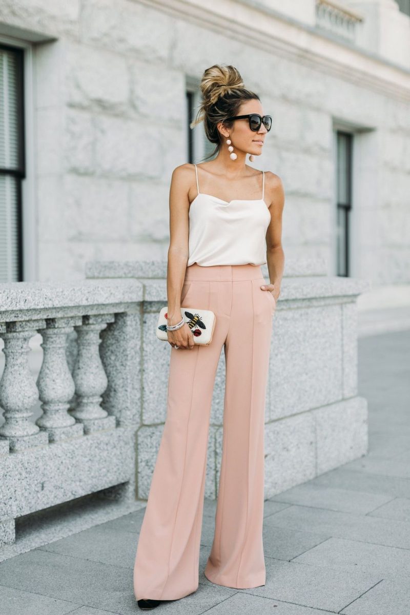 21 Amazing Outfits With Wide Leg Pants For Women 2022