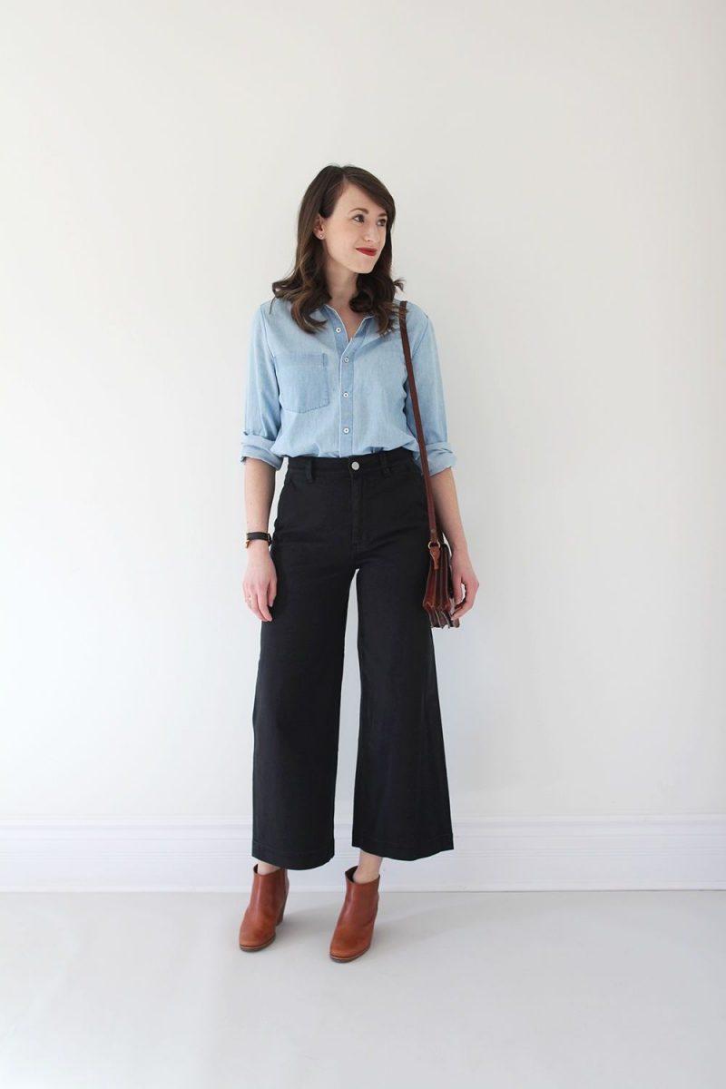 boots with wide leg pants