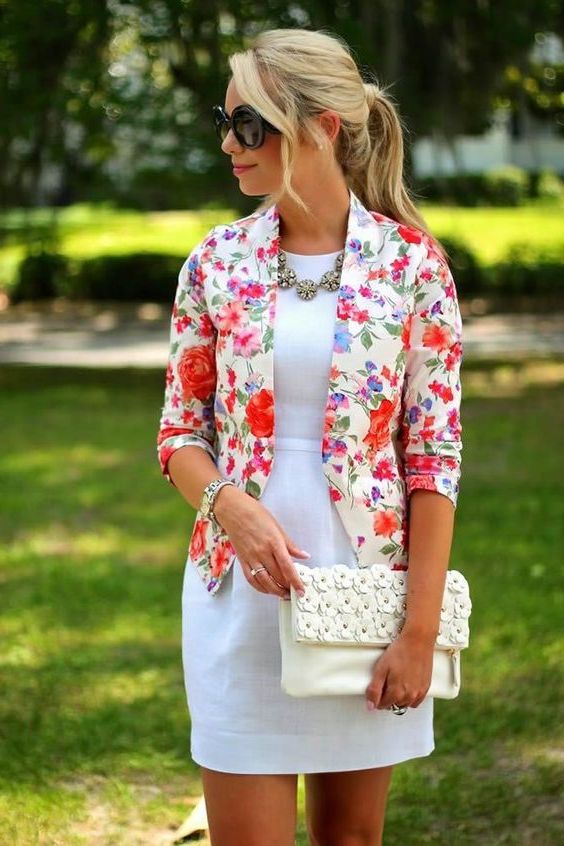 2 Ways to Wear It: Yellow Floral Blazer — truelane