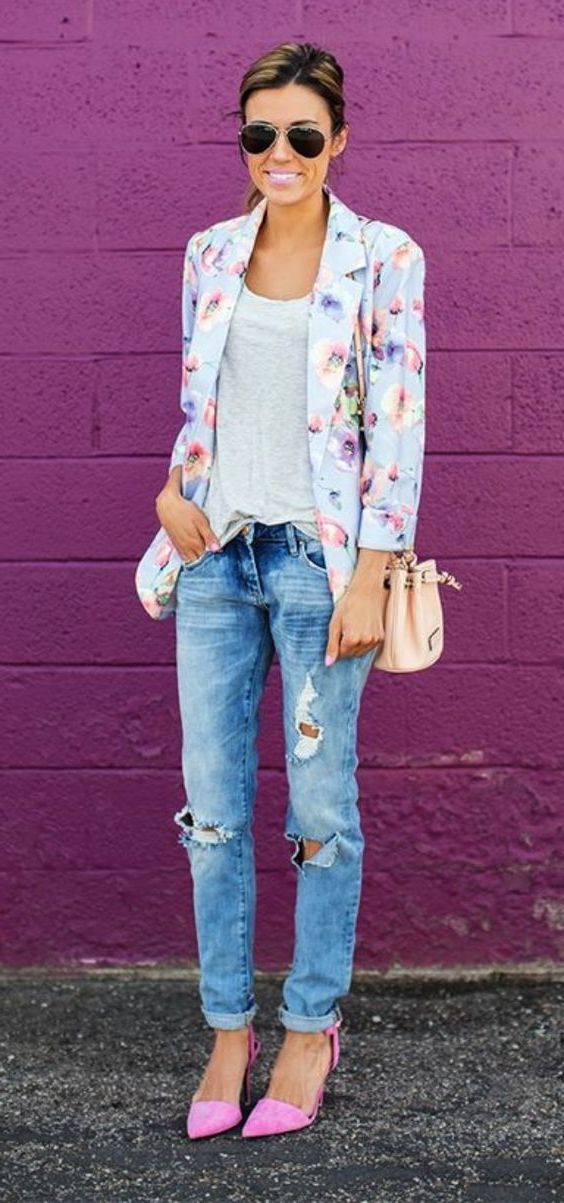 Floral Blazers For Summer: Best Combos And Ideas 2023