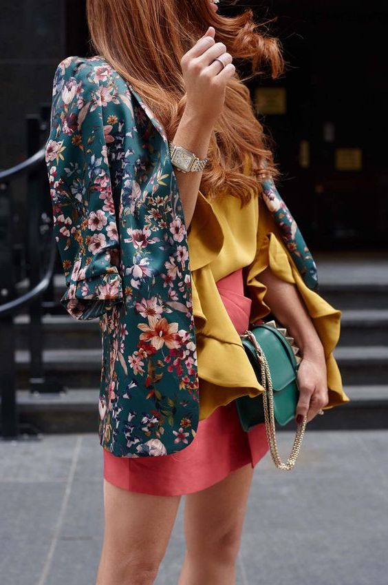 Floral Blazers For Summer: Best Combos And Ideas 2023