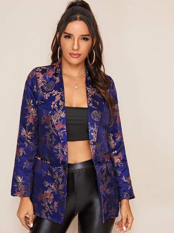 Floral Blazers For Summer: Best Combos And Ideas 2023