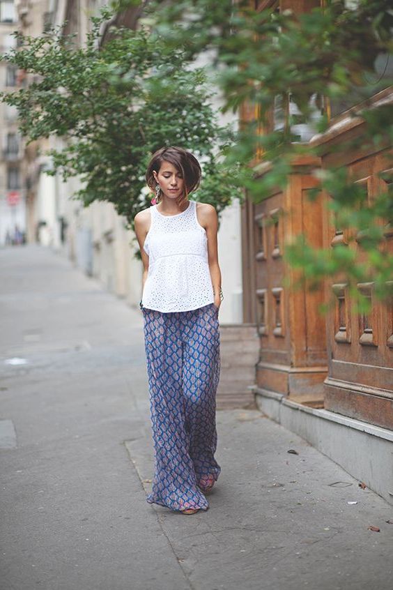 about a girl palazzo pants