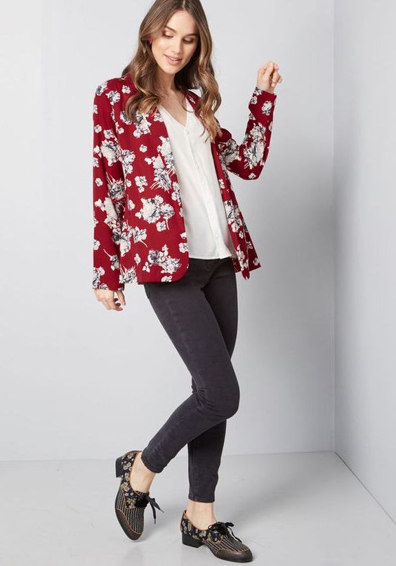 Floral Blazers For Summer: Best Combos And Ideas 2023