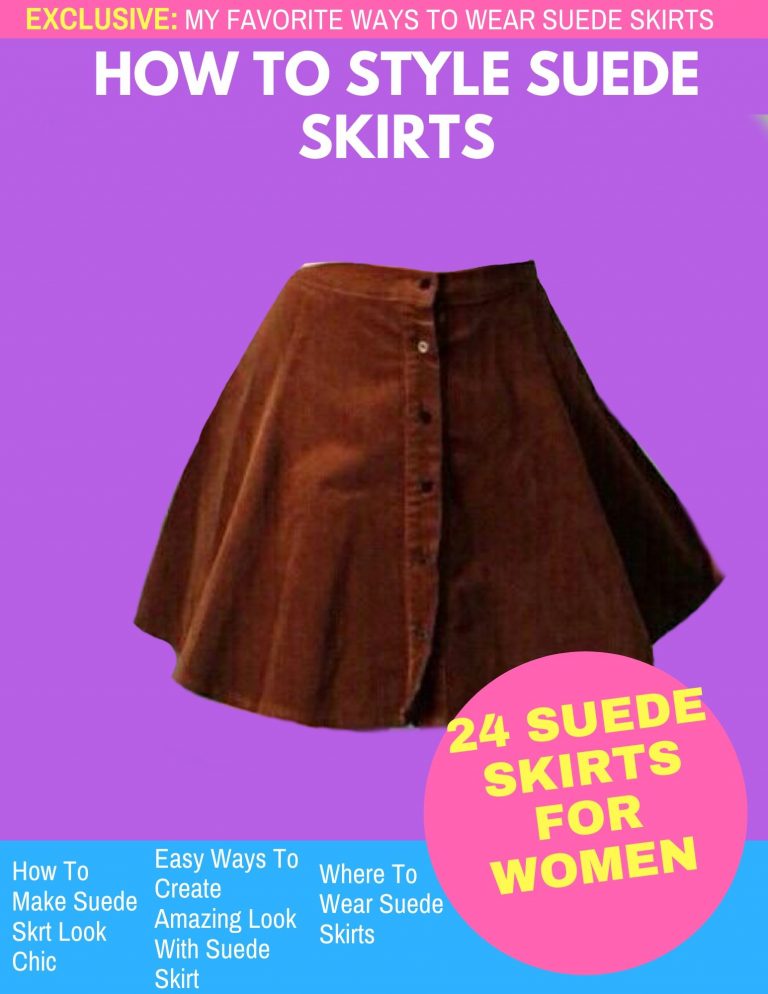 24 Suede Skirt Looks For Women 2023