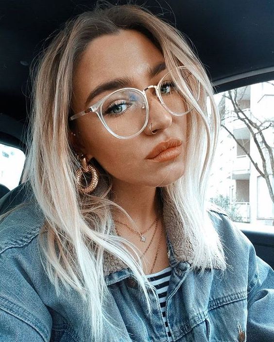 clear glasses trend