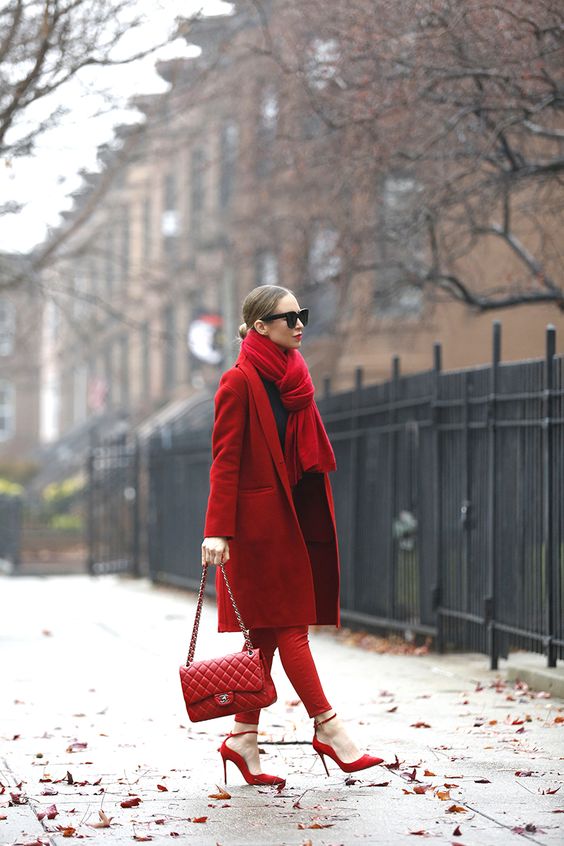 New And Powerful Red Outfit Ideas For Women 2022