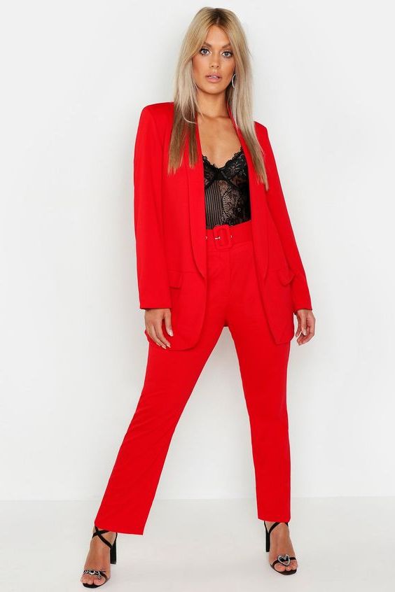 New And Powerful Red Outfit Ideas For Women 2023