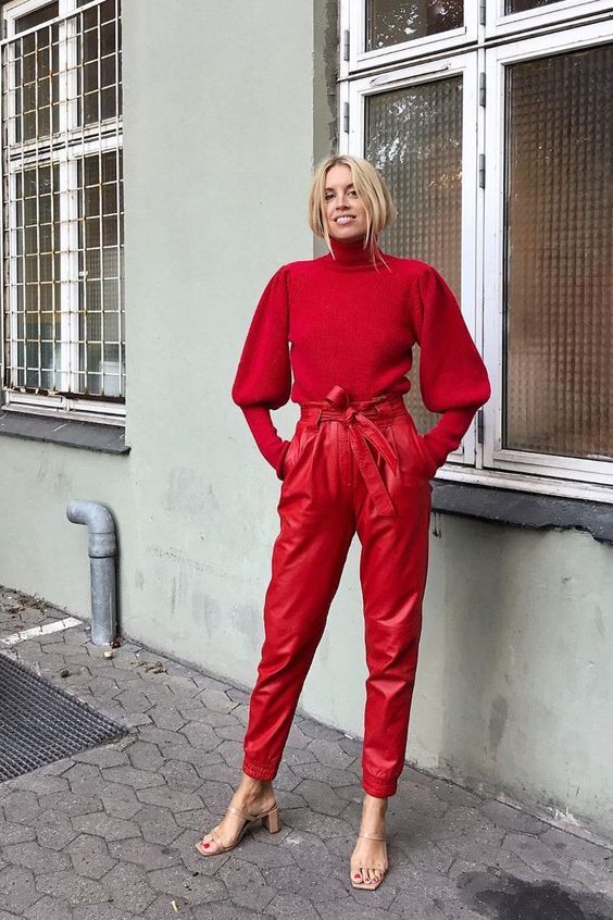 New And Powerful Red Outfit Ideas For Women 2023