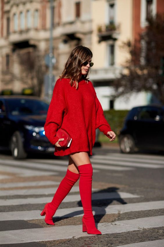 New And Powerful Red Outfit Ideas For Women 2023