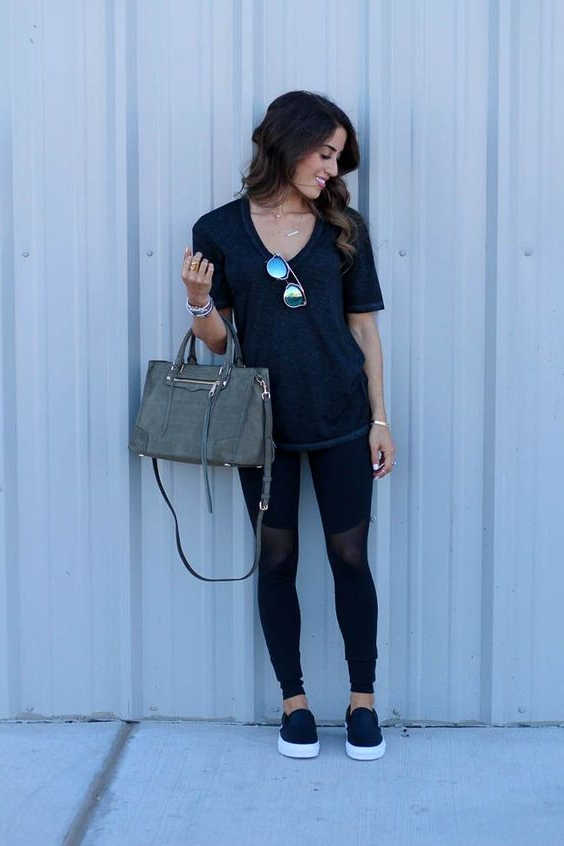 Black Leggings 44 Outfit Ideas For Women To Try Next Week 2023