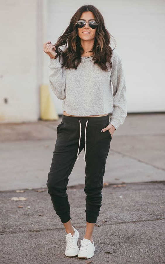 sweater jogger pants