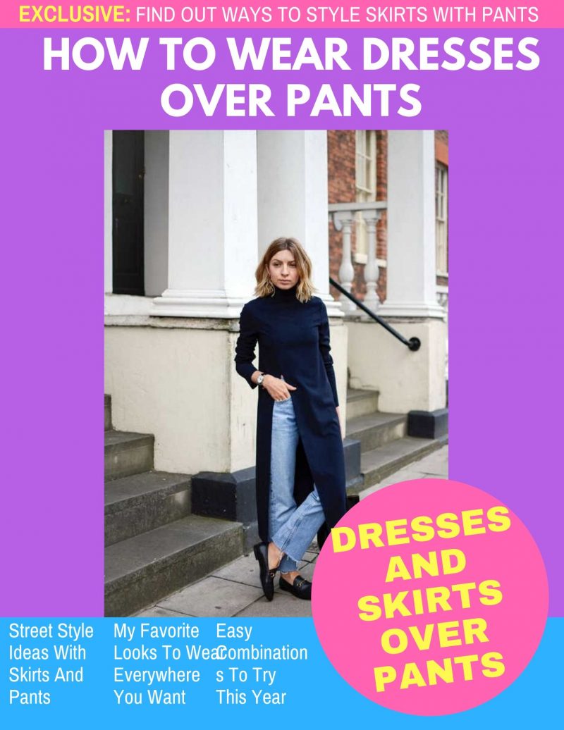 How To Wear Dresses Over Pants Easy Guide And Style Tips 2022