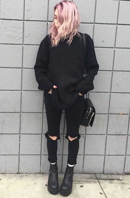 46 Outfit Ideas How To Wear Grunge For Women 2022