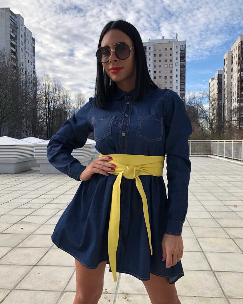 31 Stunning Denim Dresses You Should Try This Year 2023