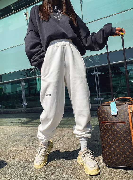 sweater jogger pants