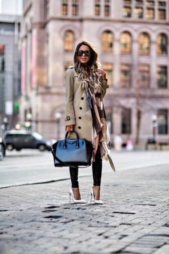 Beige Trench Coats For Women 2023